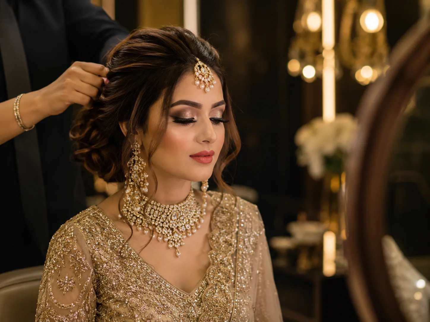 Bridal beauty